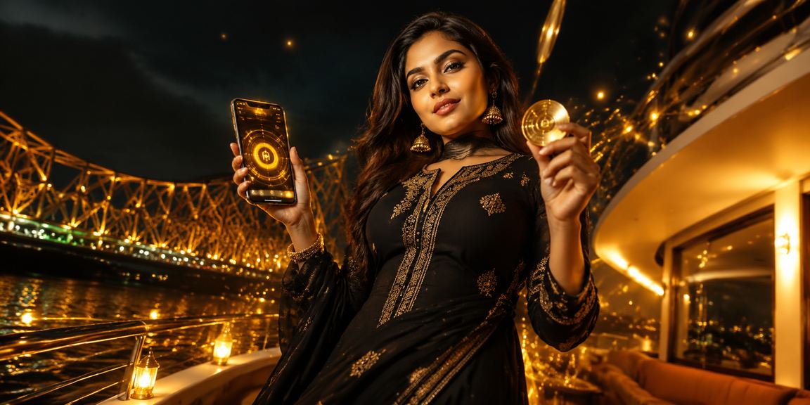 User dashboard showing live casino betting in Kolkata